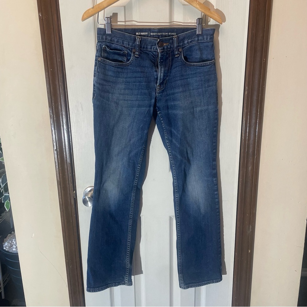 Old Navy Blue Bootcut Jeans Classic Style